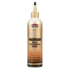 African Pride Black Castor Moisture Braid & Scalp Cleansing Rinse