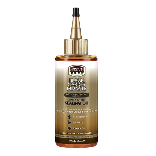 African Pride Black Castor Miracle Hair & Scalp Sealing Oil
