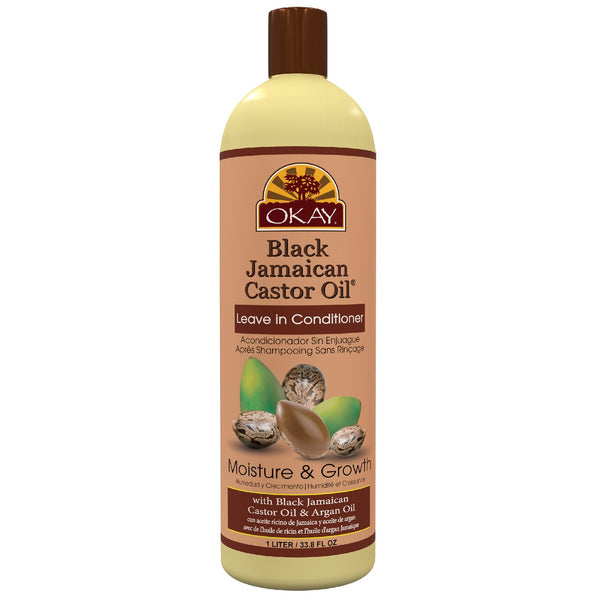 Okay Black Jamaican Castor Oil Leave In Conditioner
