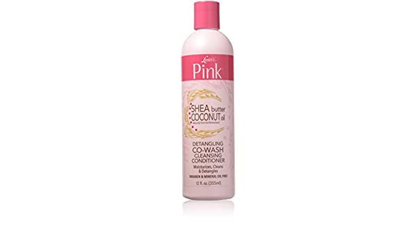 Pink Shea Butter Coconut Oil Detangling Co-Wash Conditioner