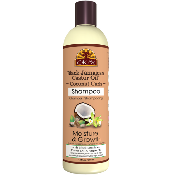 Okay Black Jamaican Castor Oil Coconut Shampoo
